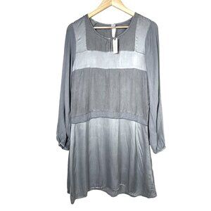 (NWT) Anthropologie Amadi Silver Dress robe‎ size S